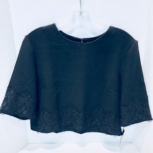 NWT French Connection Crop Top (love3)